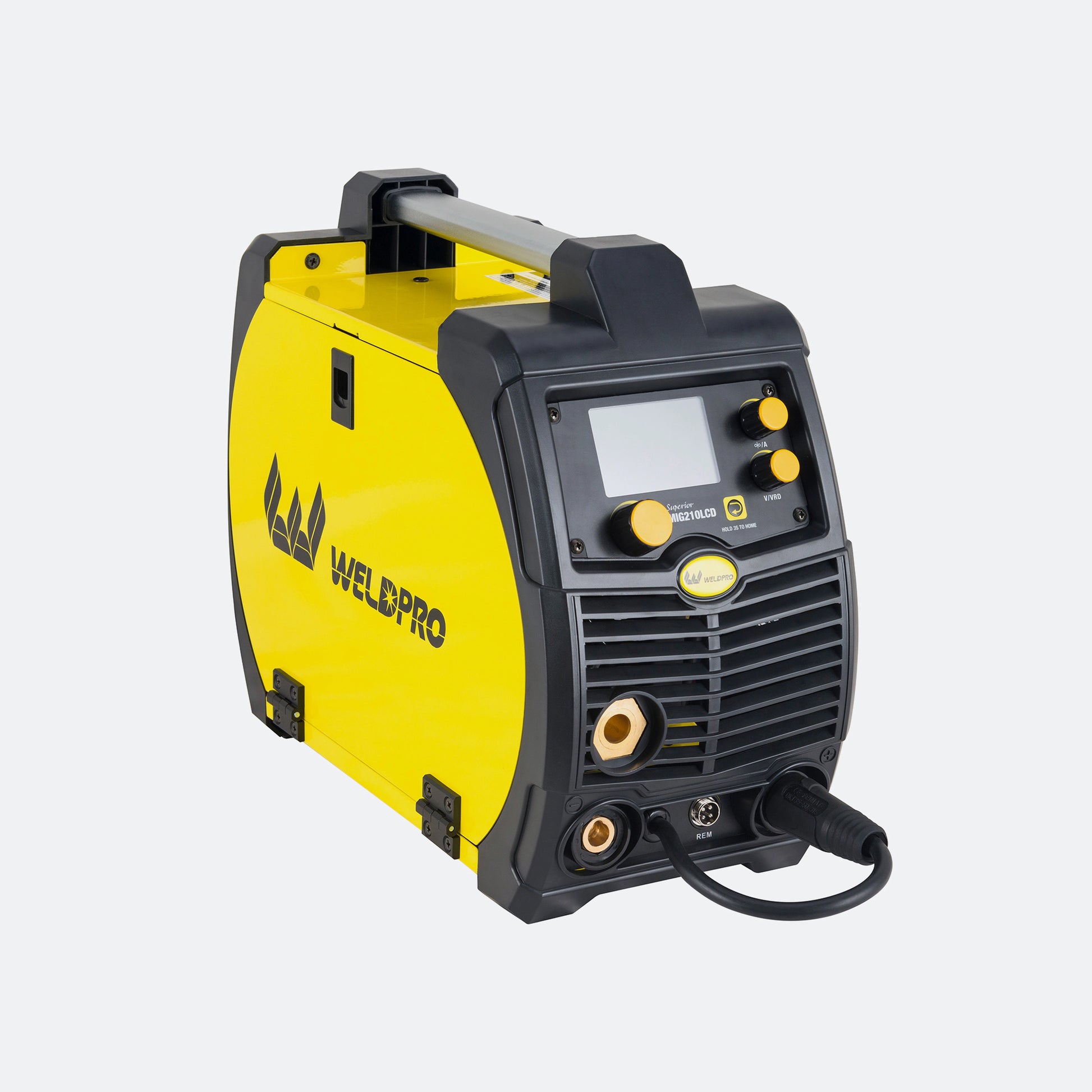 Weldpro MIG210LCD 210 Amp MIG Welder with advanced LCD display