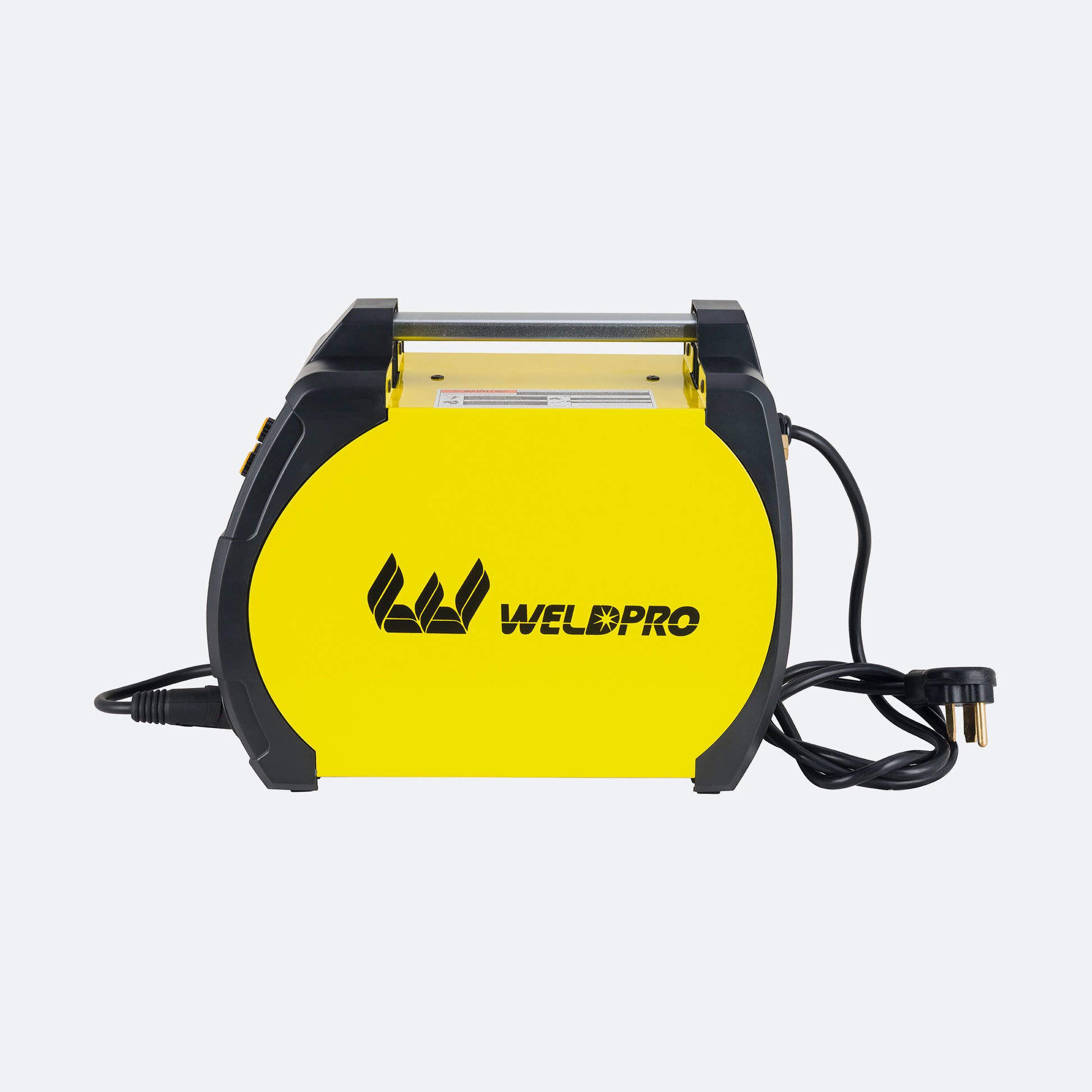 Compact and portable Weldpro MIG210LCD welding machine for versatile use