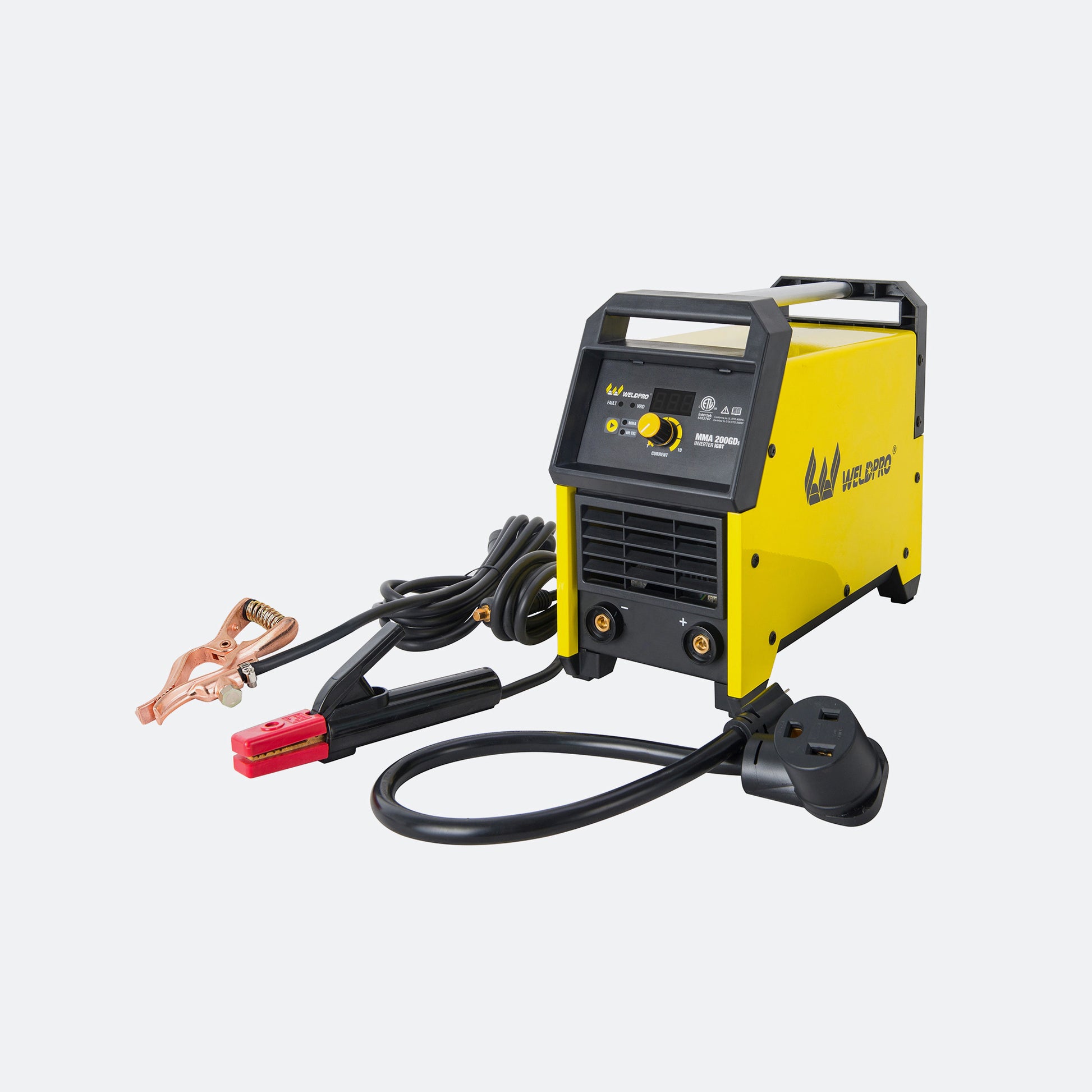 MMA200GD Stick Welder with included welding accessories